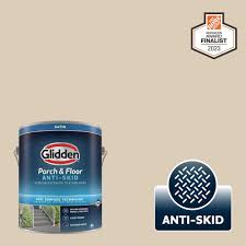 1 gal pp97 3 toasted almond satin interior exterior anti skid porch and floor paint with cool surface technology