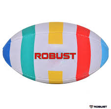 robust multi colored rugby at rs 290