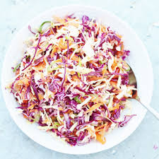 easy no mayo coleslaw dairy free egg