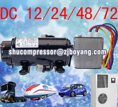 Some portable a/c units are built on wheels, making it easy to roll them from one room to another depending on where you need cool air. 12 24 Volt Dc Compressor For Portable Air Conditioner Battery Operated Car Air Conditioner Buy 12 24 Volt Dc Compressor For Portable Air Conditioner Battery Operated Car Air Conditioner Ac 24 Rv Air Conditioning