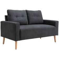 Homcom Fabric Upholstery Double Seat