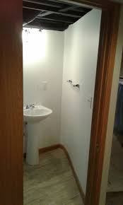 basement bathroom addition project of