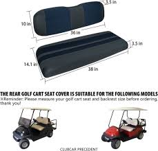 Ezgo Golf Cart Seat Cover For Rear Seat