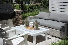 Outdoor Tile Coffee Table