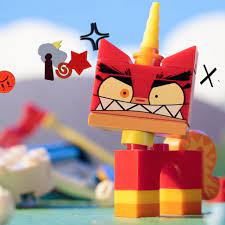 LEGO Minifigures Mèo Kỳ Lân Angry Unikitty - Nhân Vật LEGO Mèo Kỳ Lân Giận  Dữ