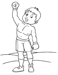 Click the muhammad ali coloring pages to view printable version or color it online compatible with ipad and android tablets. Boxer Muhammad Ali Coloring Page Free Printable Coloring Pages For Kids