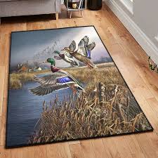 love duck rug waterfowl hunting carpet