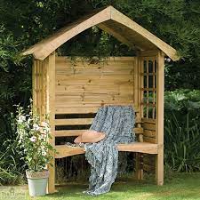 Small Wooden Arbour Seat The Home