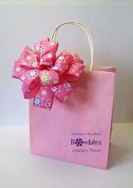 bowdabra gift bag bow