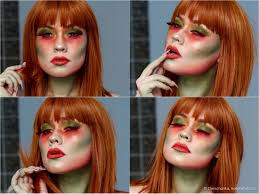 poison ivy inspired makeup tutorial dc