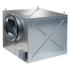 sound insulated centrifugal fan