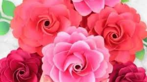 full bloom stemmed paper rose tutorial