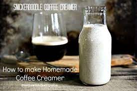 how to make homemade coffee creamer