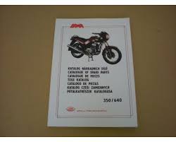 spare parts catalog a4 119 pgs jawa 640