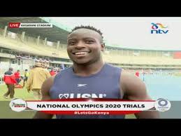 He qualifies for the semi finals of the men's 100m, becoming the first kenyan to ever do so. Ferdinand Omanyala And Mark Otieno The Fastest Men In Kenya National Olympics Trials
