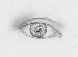 Er zeichnet ein neues bild des tyrannischen zollbeamten. Strahlende Augen Pupille Iris Zeichnen Lernen Zeichenkurs