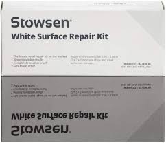 white surface repair kit fix