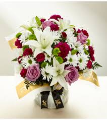 the ftd petal play hand tied bouquet