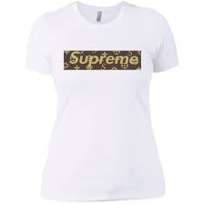 Supreme X Louis Vuitton Womens T Shirt The Geek Gifts