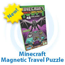 Minecraft Magnetic Travel Puzzle - ThinkFun