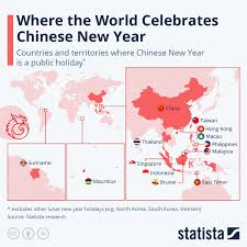 world celebrates chinese new year