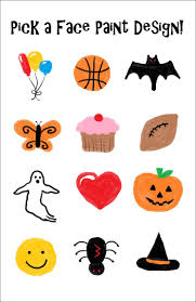 Easy Face Painting Designs Printable Easy Halloween Face