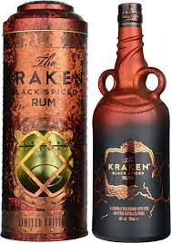 kraken black ed rum copper scar