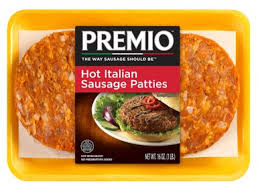 hot italian sausage patties level up