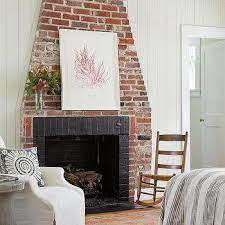 Red Brick Fireplace Design Ideas