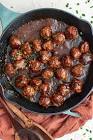asian sauced meatballs