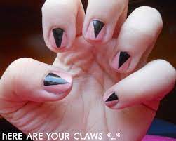 claws nail art how to paint a nail