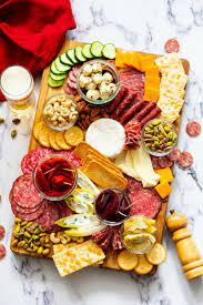 meat cheese olive charcuterie board