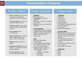 Intubation Preparation And Equipment Paediatric Emergencies