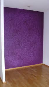 If you are like me, you get super bored with a plain white wall. Purple Sponged Wall Purple Walls Purple Wall Painting Ideas Purple Bedrooms