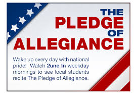 I pledge allegiance to the flag of the united states of america this is a promise that we will always be true to our country and our special red, white and blue flag represents us and all 50 states in our country. The Pledge Of Allegiance