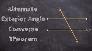 what is the alternate exterior angle