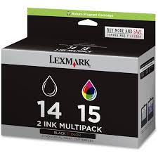 Lexmark Lex18c2239 Twin Pack Black Color Ink Cartridges 1 Each