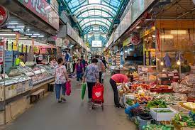 Local Korean Market gambar png