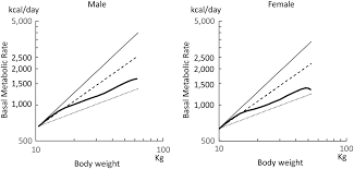 estimated basal metabolic rate and