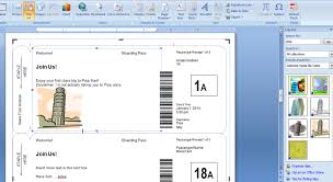 Boarding Pass Template Download Magdalene Project Org