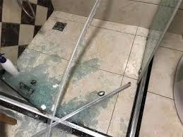 Why Your Shower Door Glass Exploded