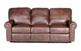 fairfield leather reclining sofa