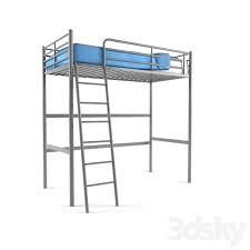Ikea Tromso Bed 3d Model