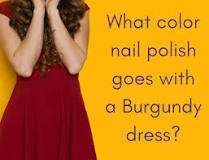 what-nail-color-goes-best-with-a-burgundy-dress
