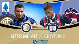 Crotone vs inter milan correct score prediction. Prediksi Inter Milan Vs Crotone 2021 01 03 Serie A