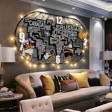 Large Wall Clock Modern Clock