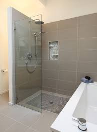 Frosted Tempered Glass Toilet Door At