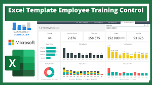excel template employee training control