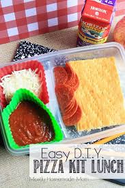 diy pizza lunchables mostly homemade mom
