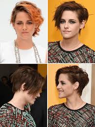 Yesterday, the elusive kristen stewart popped up at the chanel haute couture show in paris (one of the few places you can he posted a pic of the freshly shorn star with the caption my new haircut for #kristenstewart #firehair really was a wash and go #noproduct #cutitinthebathroom #chanel #couture. Kristen Stewart S Hair Cut New Choppy Do At Camp X Ray Premiere Hollywood Life